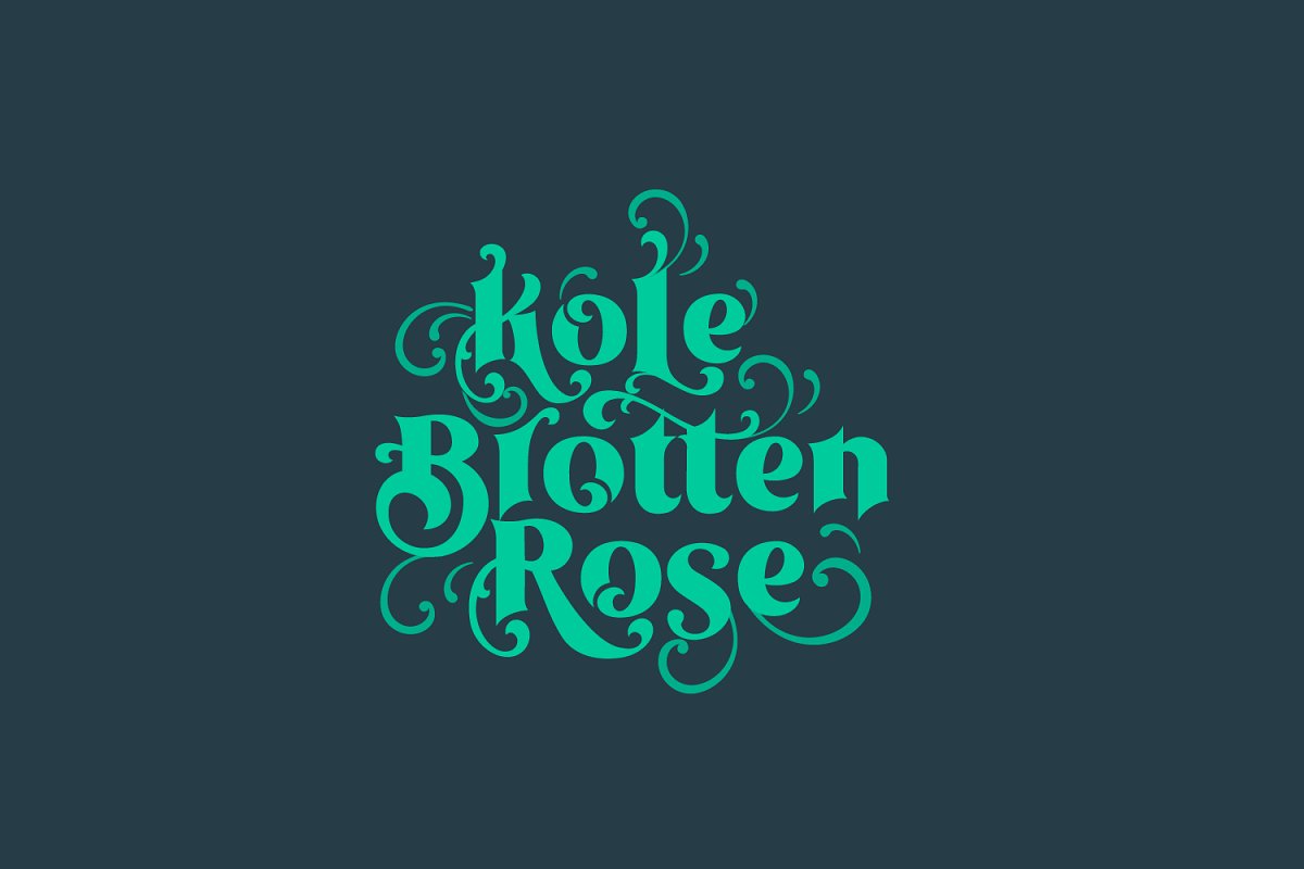 Othelie Line Italic Font preview